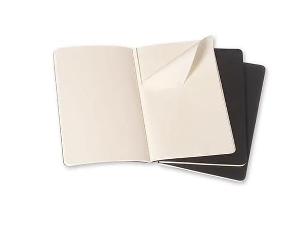 Moleskine Cahier Journal Blank Pocket Sort 3-Pak