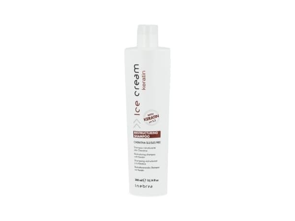 Inebrya Ice Cream Keratin Reconstructing Shampoo med keratin 300 ml