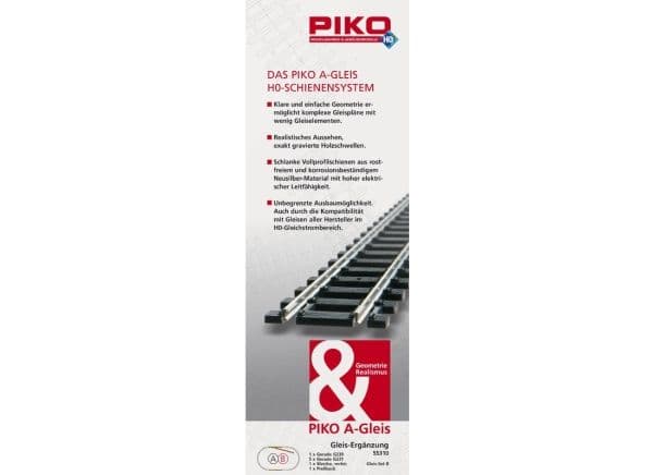 H0 Piko A-raide 55310 Jatkosarja 1 sarja