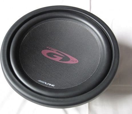 Alpine 10" g-sarjan subwoofer - swg-1044