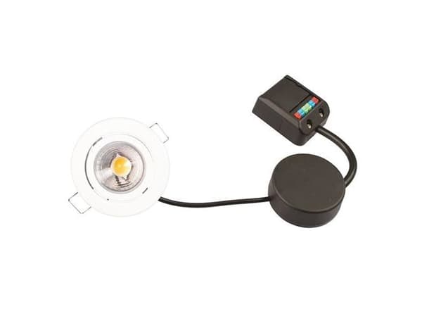 Claudia ISO Mat Hvid 2700K 280lm 4,5W DIM IP44