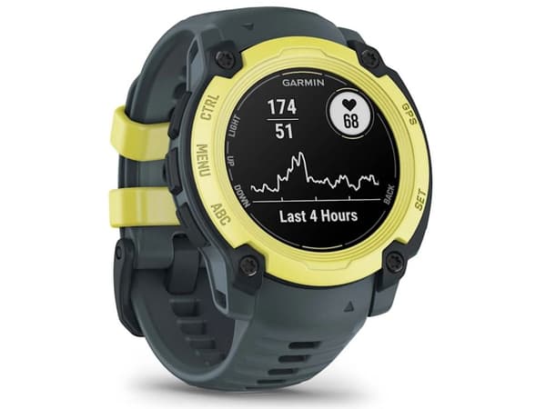 Garmin Instinct E Smartwatch - 40 mm, Electric Lime Green med Twilight Design Strap