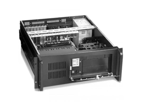 Techly I-CASE MP-P4HX-BLK2, Stativ, Server, Sort, ATX, Metall, 4U
