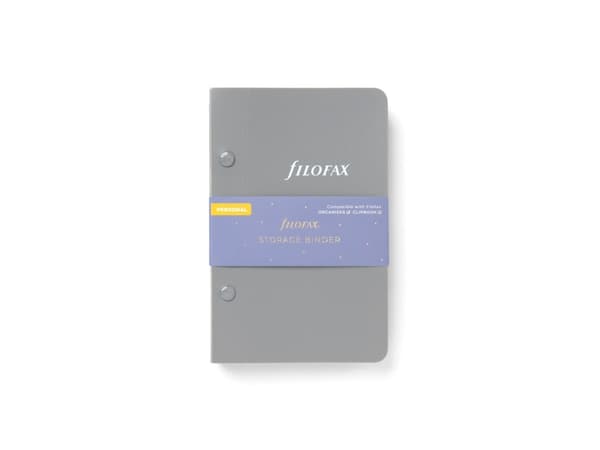 Filfax Personal Arkivmappe Grå