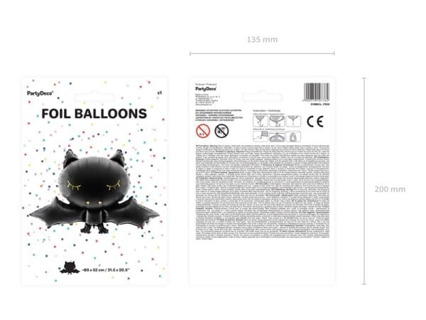 Flagermus folieballon