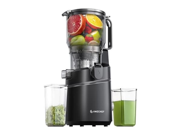 Slow juicer AMZCHEF SJ-036CBK (svart)