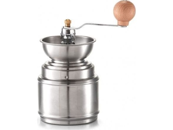 Zeller kaffekvern, sølvfarget