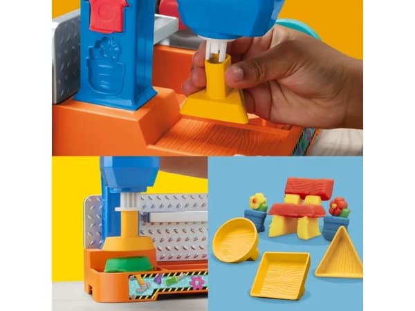 Play-Doh Stamp N Saw Tool Bench Playset