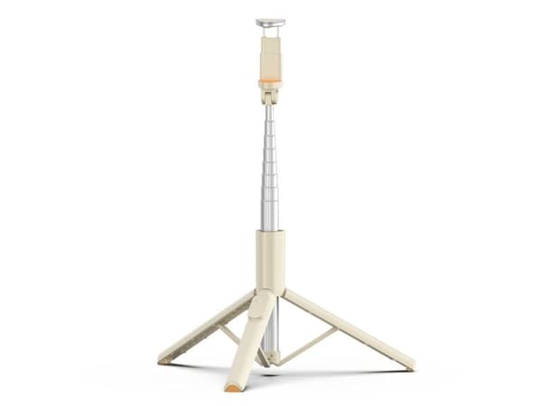 Selfiestang Tech-Protect L09S med stativ - beige