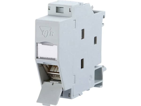 METZ CONNECT 130B117003-E, RJ-45, harmaa, IP20