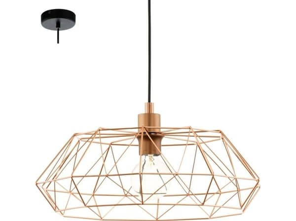 EGLO CARLTON 2 pendel Ø455 kobber