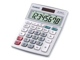 Casio MS-88ECO - Skrivbordskalkylator - 8 siffror - batteri, solcellspanel