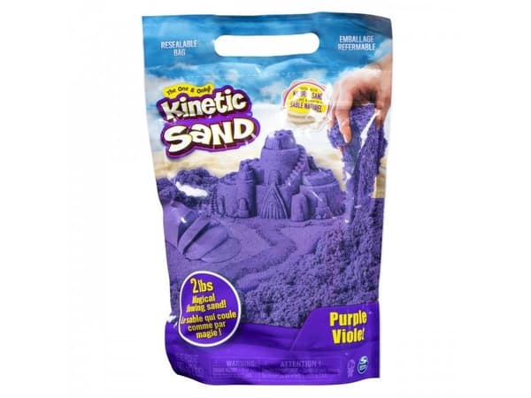 Kinetic Sand farvet sand-pose lilla