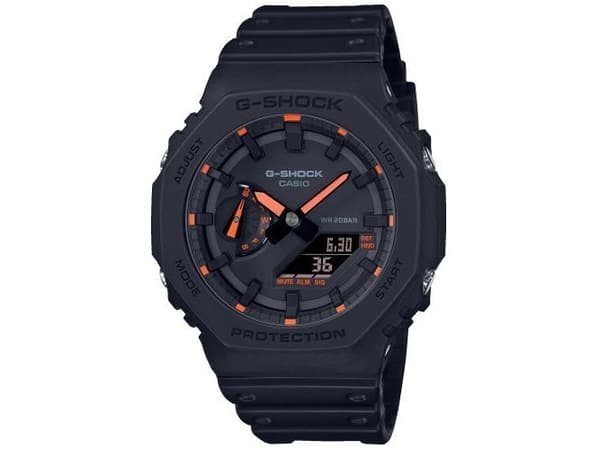 Casio G-Shock GA-2100-1A4ER, vanntett, kvarts