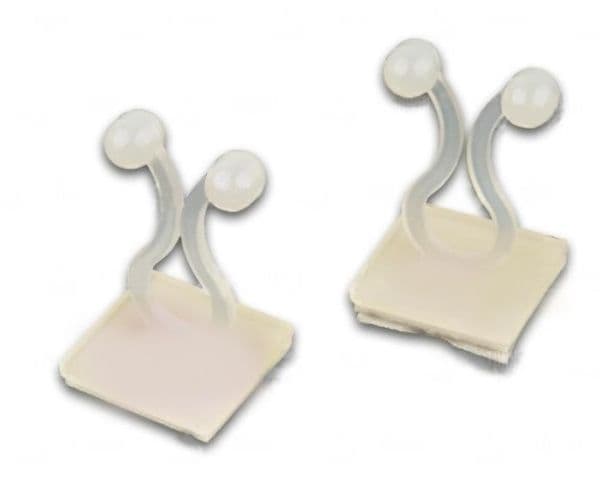 Lightwin TWISTING CLAMP, Translucent, Hvit, Plast