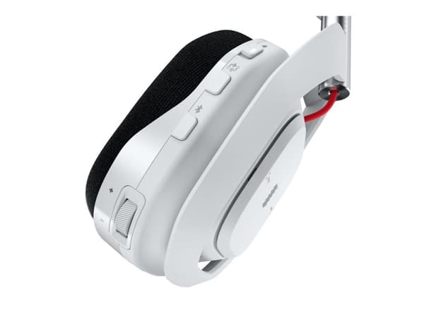 Logitech G Astro A50 - 5. generasjon - hodesett - full størrelse - Bluetooth / LIGHTSPEED - trådløs - hvit