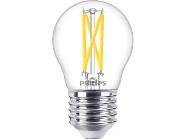 Philips 44939800, 2,5 W, 25 W, E27, 340 lm, 25000 timer, Varm glød