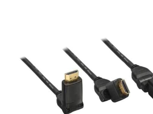 InLine HDMI - HDMI 3 m musta (17003W)
