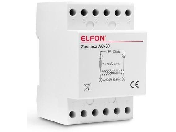 UPS Elfon VIRTALÄHDE AC-30 15V 2A ELFON OPTIMA