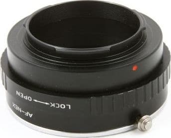 Pixco-adapter SONY NEX [E] ? SONY ALPHA + BLOKKERING