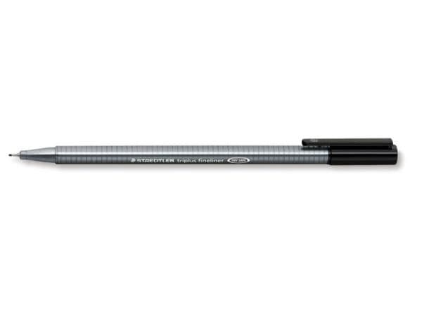 Staedtler 334-9, Musta, Harmaa, Musta, 0,3 mm, 1 kpl
