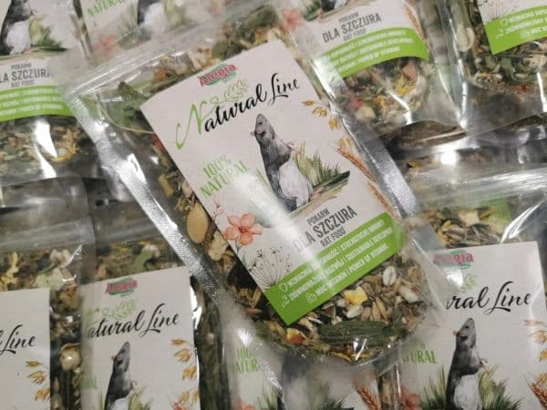 ALEGIA Natural Line torrfoder för råttor - 2,5 kg
