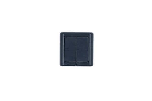 Shelly BLU Wall Switch 4 ZB DK - Charcoal Gray