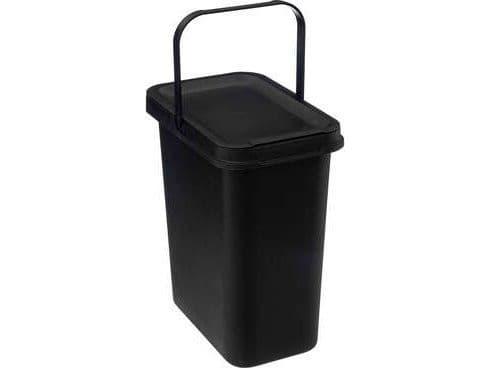 5five soptunna, svart, 12 l