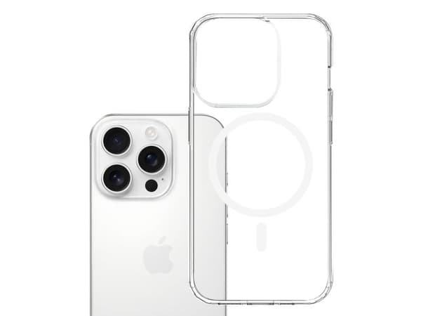 Armor MagCase iPhone 15 Pro MagSafe läpinäkyvä