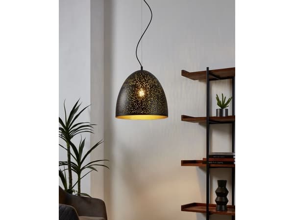 EGLO SAFI PENDEL Ø405 GULD/BRUN