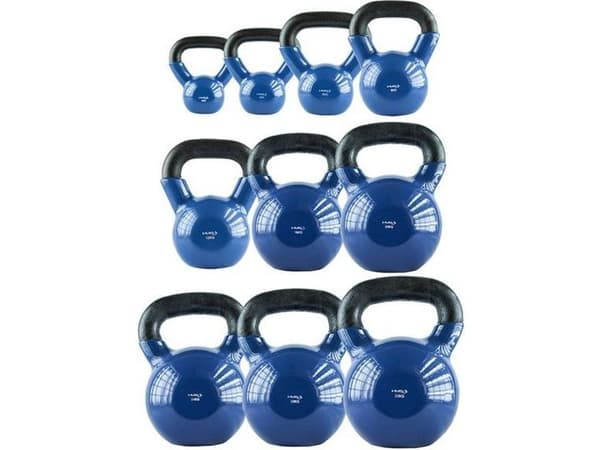 Kettlebell HMS KNV04 gummerad 4 kg
