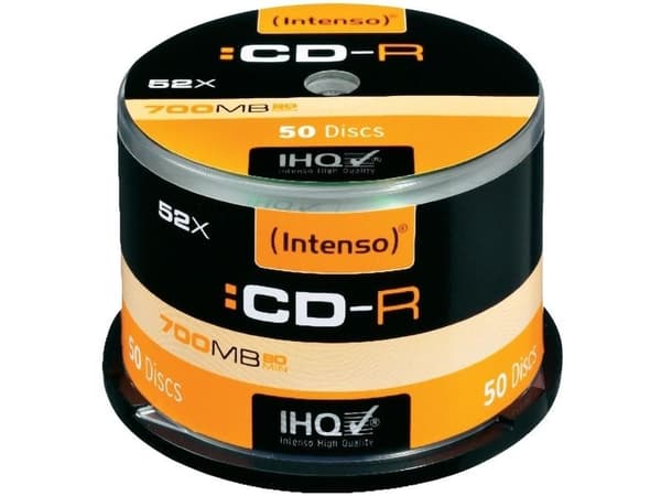 Intenso - 50 x CD-R - 700 MB (80min) 40x - spindel