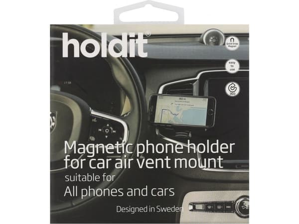 Holdit magnetisk bilholder til mobil Button 612682