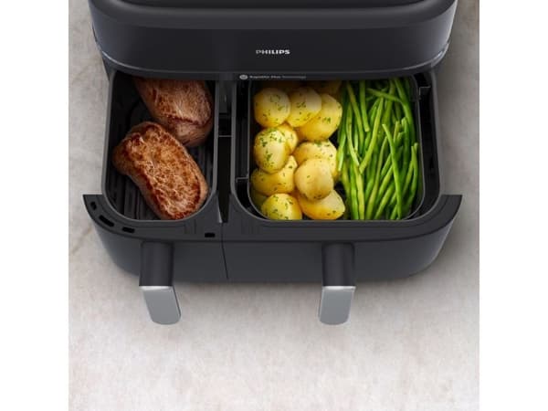 Philips 5000 Series NA551 - Dobbel luftfrityr - 9 liter