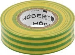 Högert Technik PVC-eristysteippi, kelta-vihreä (HT1P286)