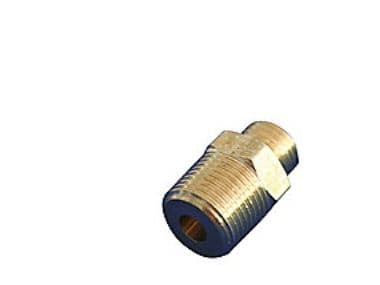 1/4" x 3/8" Brystnippel