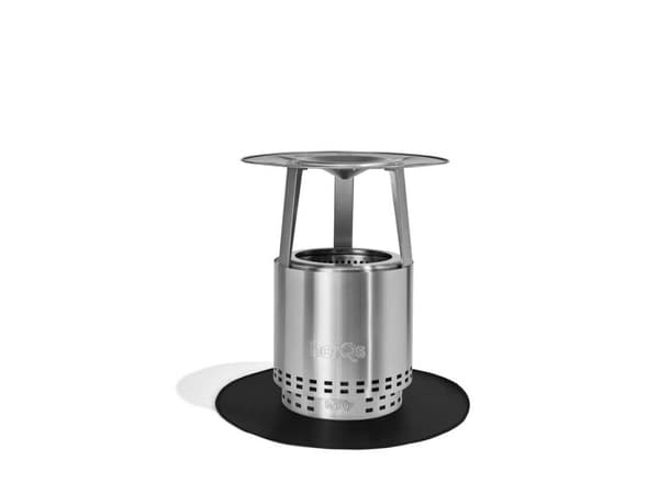 herQs Cozy Heater i rustfritt stål