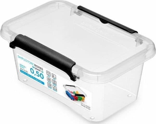 ORPLAST rektangulär behållare 0,5 l Simple Box 1122