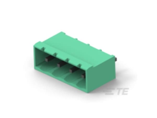 TE Connectivity 5mm Pitch, Buchanan, 12 Way, Pluggable Terminal Block, Header, Panel Mount, Solder Termination,