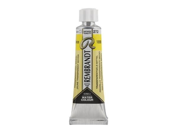 Rembrandt akvarellrør Transparent Yellow Medium 272