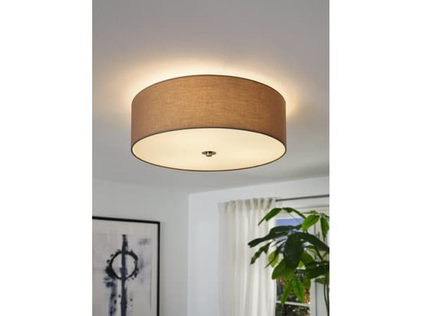 EGLO PASTERI LOFT 3L Ø475 TAUPE
