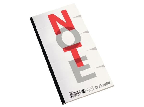 Esselte Office Phone/Note-Pads perforated 5-split, 75 pages - 100 pcs bundle