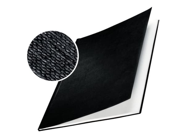 Tekstilomslag 24,5 mm sort pk/10