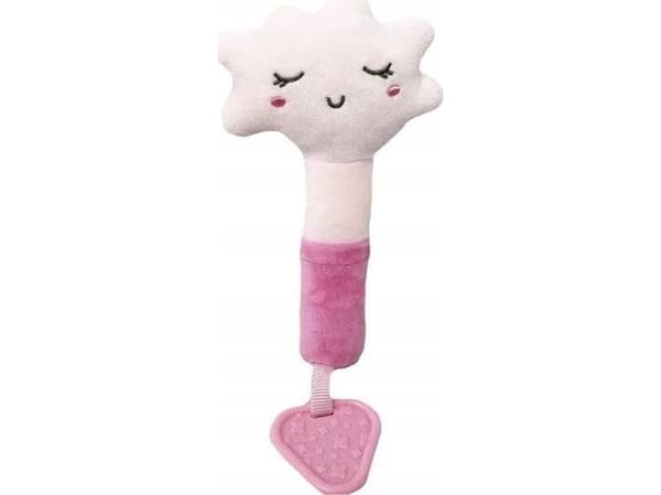 Tulilo leksak med ljud - Rosa moln 17 cm