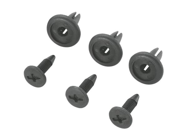 TRU COMPONENTS TC-10820832 ekspansjonsnagle hull-Ø 6,3 mm sort 100 stk