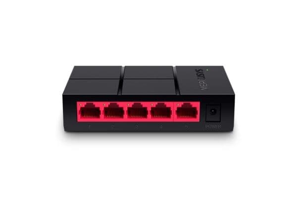 Mercusys MS105G - Switch - 5 x 10/100/1000 - stasjonær
