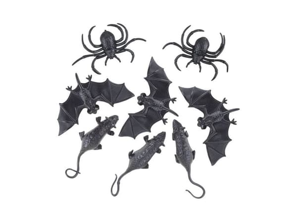 Små halloween kryb, 8 stk