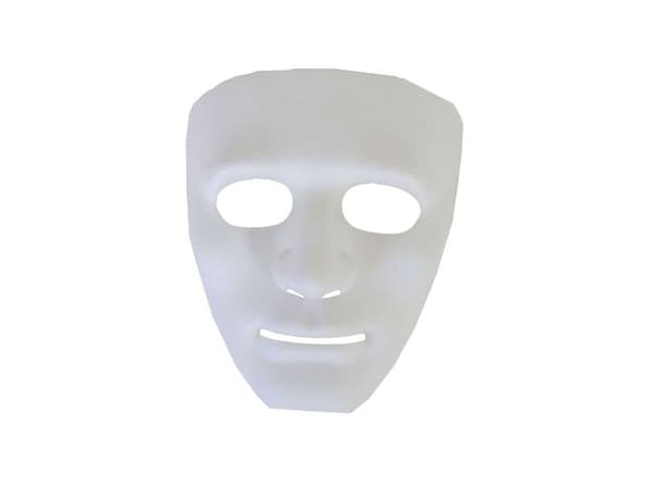 Hvid maske