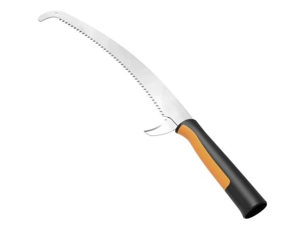 FISKARS-saha, jossa koukku oksille, terä ONECLICK-järjestelmälle