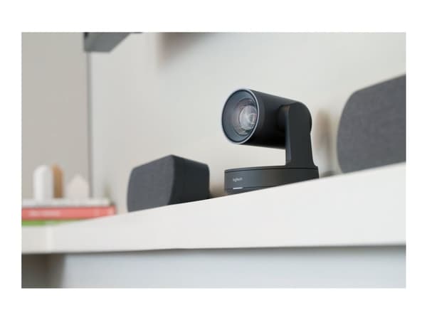 Logitech Rally - Konferenssikamera - PTZ - väri - 3840 x 2160 - moottoroitu - USB 3.0